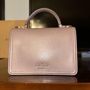 KATE SPADE LIGHT PURPLE PURSE - WITH STRAP